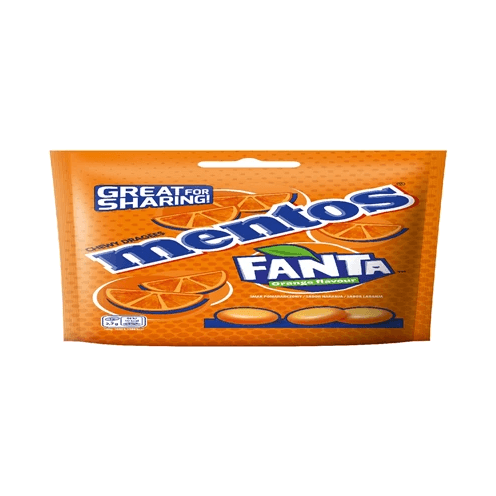 MENTOS DROPS FANTA BAG 160G