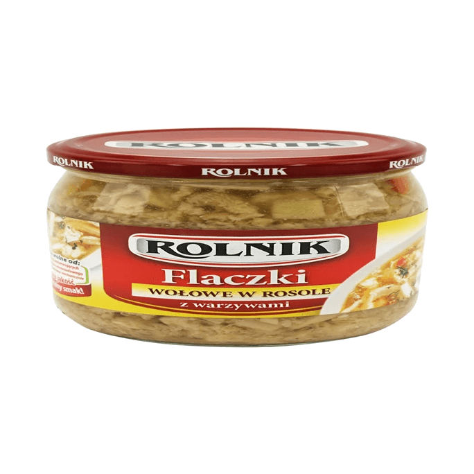ROLNIK FLACZKI WOŁOWE W ROSOLE 500G