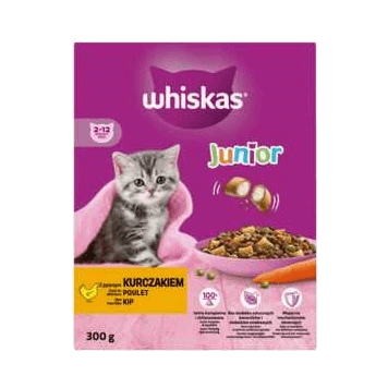 WHISKAS KARMA DLA KOTA JUN.KUR.300G