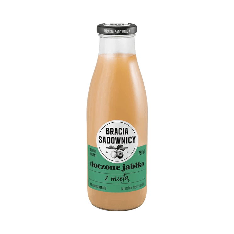BRACIA SAD.SOK TŁ.JABŁKO MIĘTA 750ML