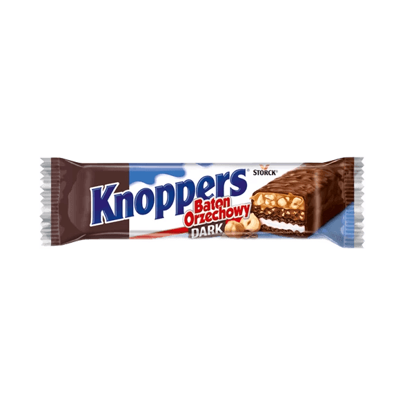 KNOPPERS BATON ORZECHOWY DARK 40G