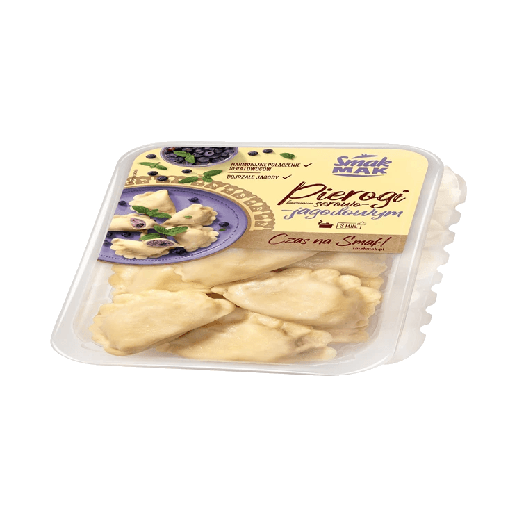 SMAKMAK PIEROGI Z NADZ. SER-JAGODOWY