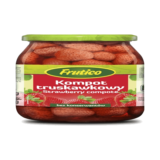 FRUTICO KOMPOT TRUSKAWKOWY 900ML