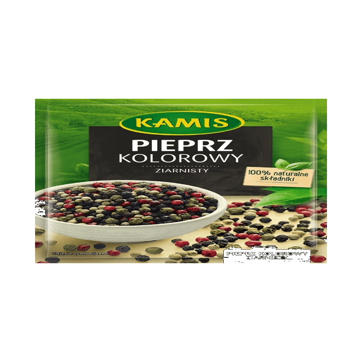 KAMIS PIEPRZ KOLOROWY ZIARN. 12G (38