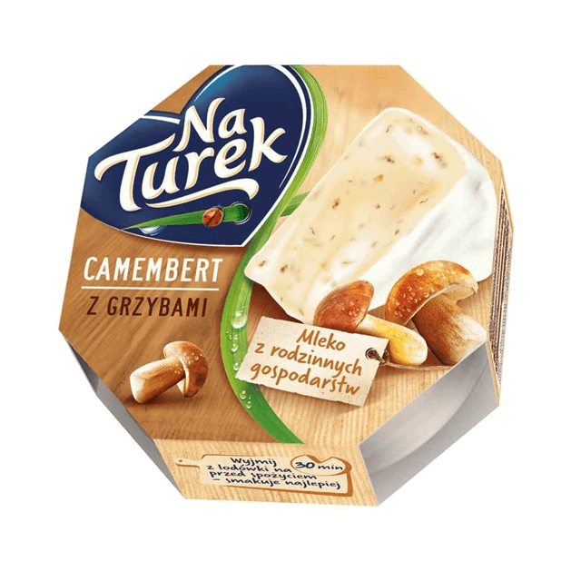 TUREK NATUREK CAMEMBERT Z GRZYB 120G