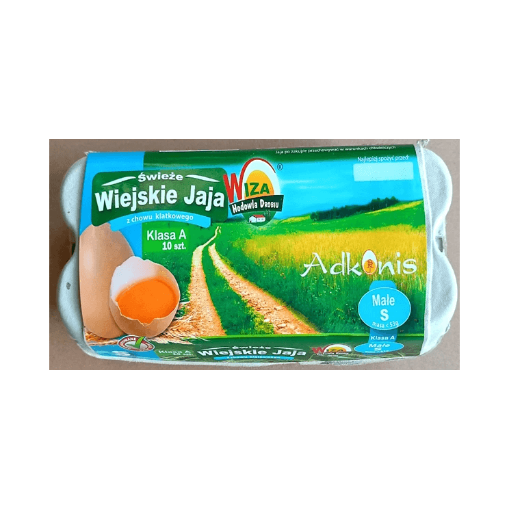 ADKONIS JAJA KLATKOWE KL. S 10SZT.