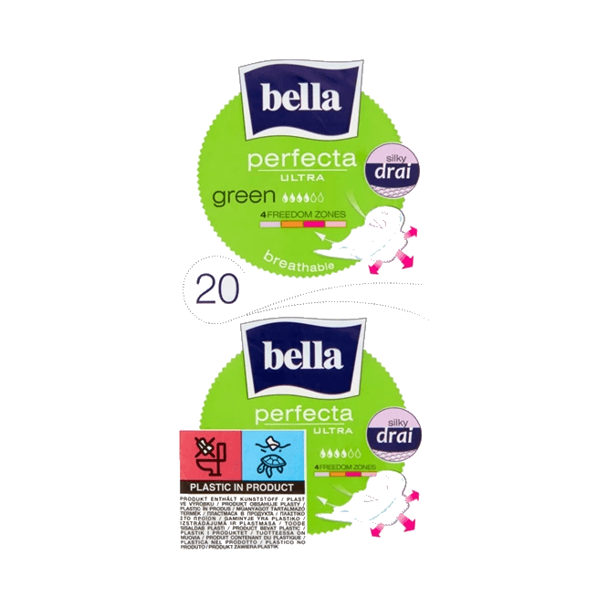 BELLA PODPASKI ULTRA GREEN A20