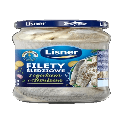 LISNER FILET ŚLEDŹ Z OGÓR I CZOS600G