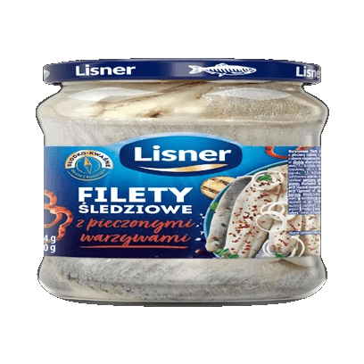 LISNER FILET ŚLEDŹ Z PIECZ WARZ 600G