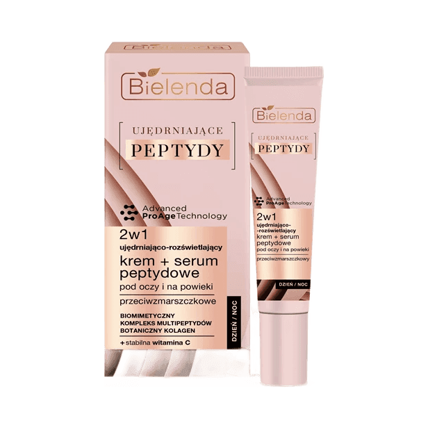 BIELENDA PEPTYDY KREM/OCZY 2W1 15ML