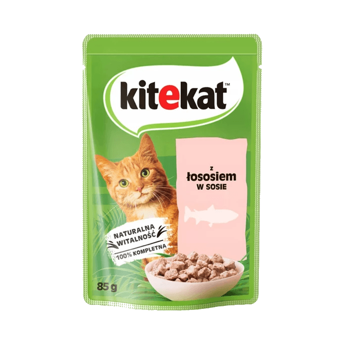 KITEKAT KARMA DLA KOTA ŁOSOŚ SAS.85
