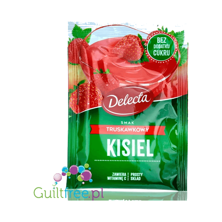 DELECTA KISIEL TRUSKAWKOWY 38G