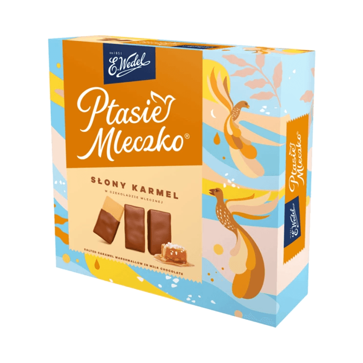 WEDEL PTASIE MLECZ.SŁ.KARMEL 340G