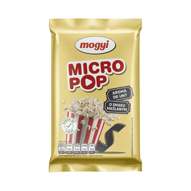MOGYI POPCORN MIKRO MAŚLANY 80G