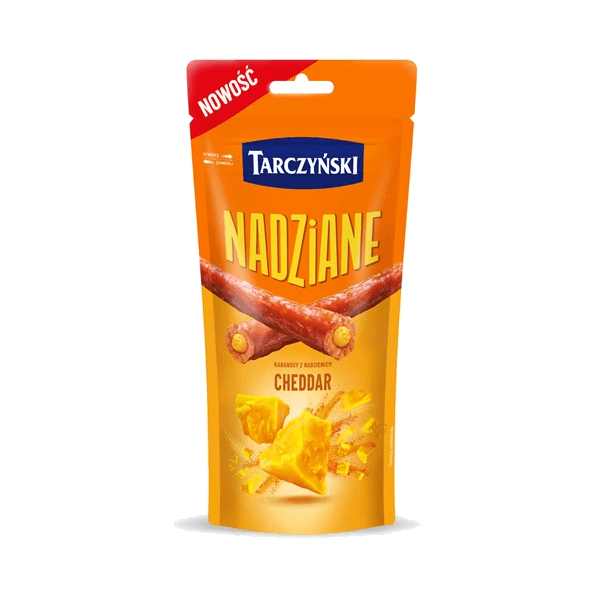 TARCZYŃSKI KABANOSY NADZIEWANE CHEDD