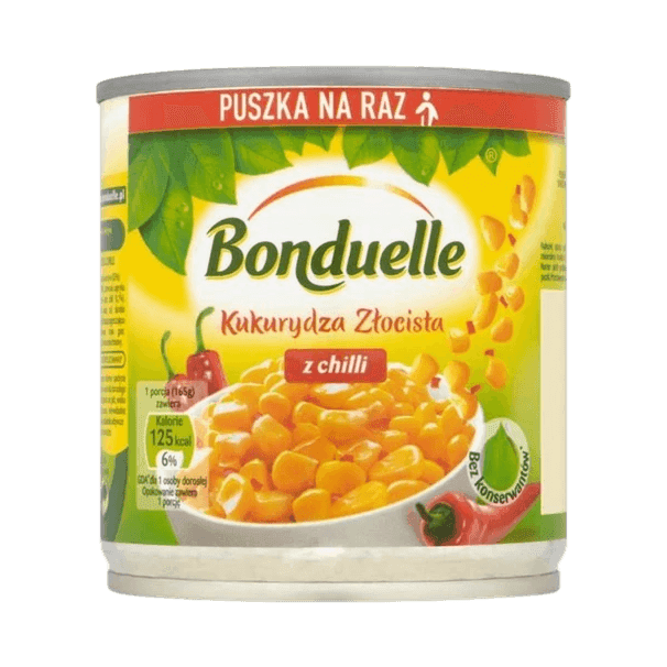 BONDUELLE KUKUR.ZŁOCISTA Z CHILI 165