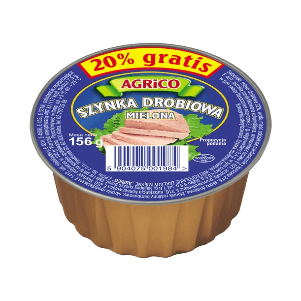 AGRICO SZYNKA DROBIOWA 156G