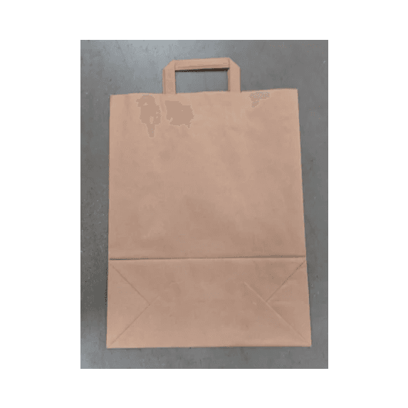 TORBA PAP SZARA 32/14/42CM 250SZT