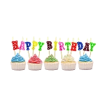 ŚWIECZKI PIKERY LITERKI "HAPPY BIRTH