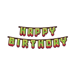 GIRLANDA PAPIEROWA HAPPY BIRTHD 160