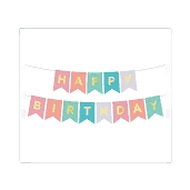 GIRLANDA PAPIE HAPPY  KOLORO2X200