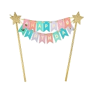 DEKORACJA NA TORT PB&C HAPPY BIRTHDA