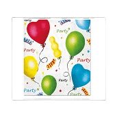 SERWETKI PAPIEROWE  PARTY 33X33CM 20