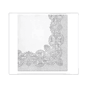 SERWETKI ROYAL LACE SILVER 33X33CM 2