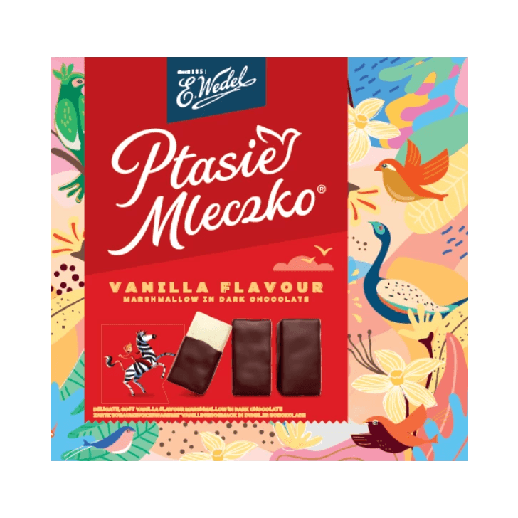 WEDEL PTASIE MLECZ.WANILIOWE EX.340G