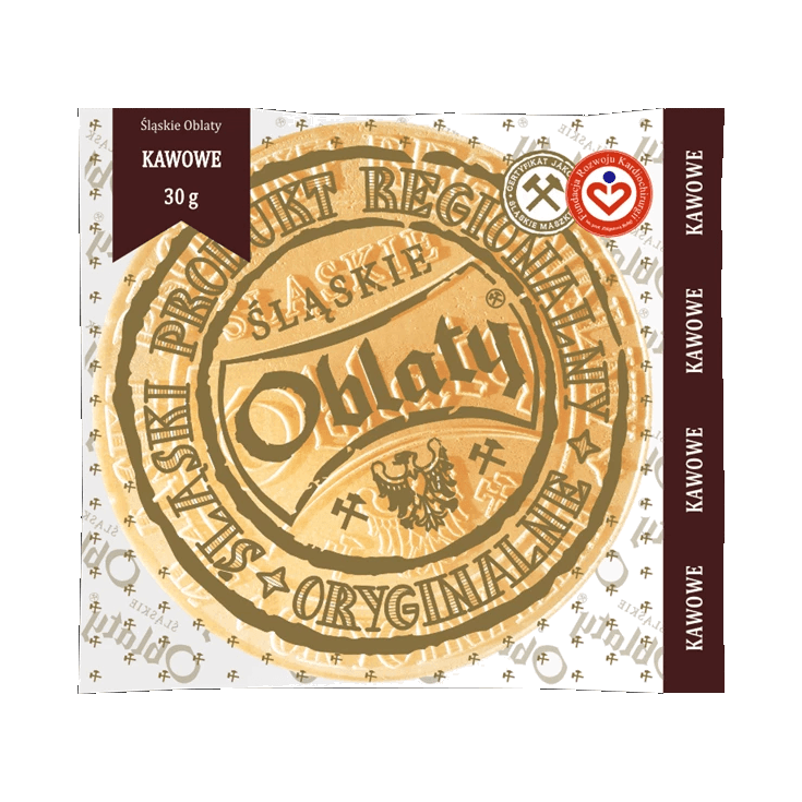 OBLATY ŚLĄSKIE OBLATY KAWOWE 30G