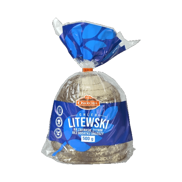 OSKROBA CHLEB LITEWSKI KROJONY 500G
