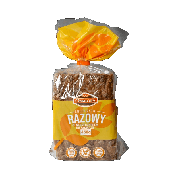 OSKROBA CHLEB RAZOWY ZE SŁONECZ.