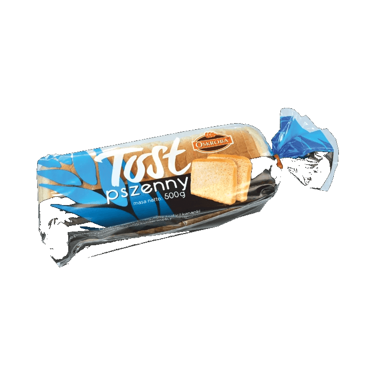 OSKROBA CHLEB TOSTOWY PSZENNY 500G