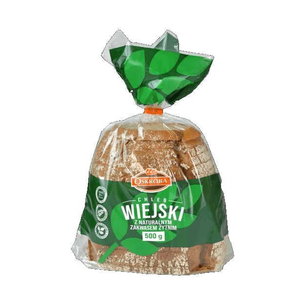 OSKROBA CHLEB WIEJSKI KROJONY 500G