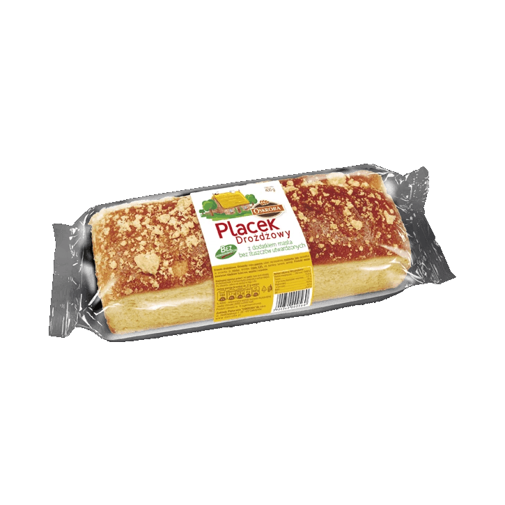 OSKROBA PLACEK DROŻDŻOWY 400G