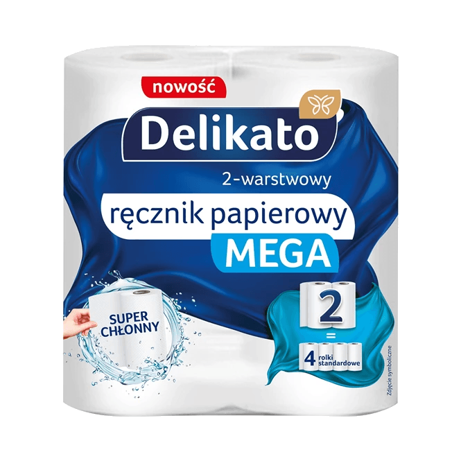 DELIKATO RĘCZNIK KUCHENNY MEGA 2X92L
