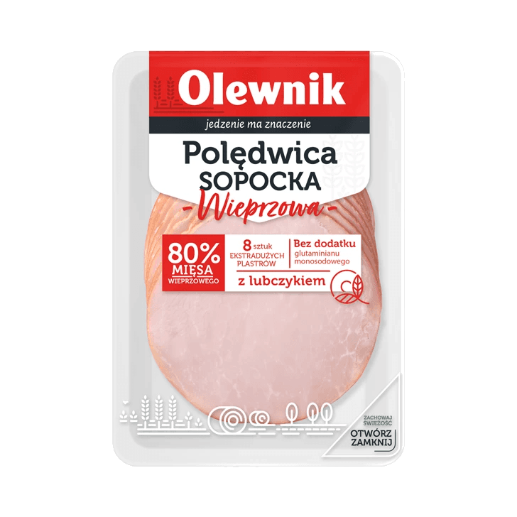 OLEWNIK POLĘDWICA SOPOCKA  100G