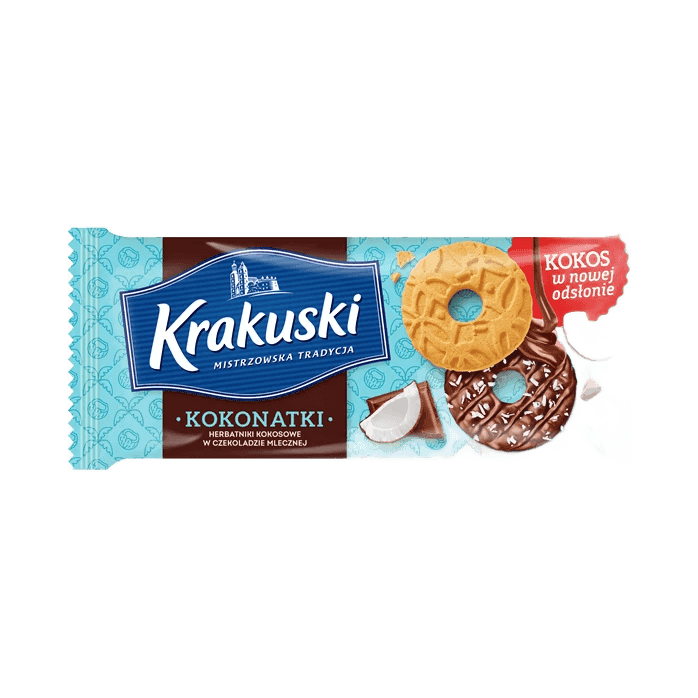 KRAKUSKI HERBATNIKI.KOKONATKI 174G