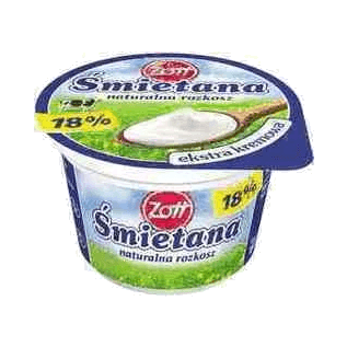 ZOTT ŚMIETANA LUKSUSOWA 18% 180G