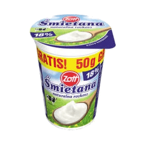 ZOTT ŚMIETANA LUKSUSOWA 18% 330G