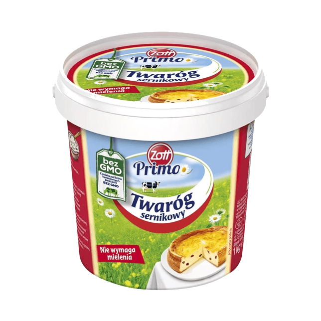 ZOTT PRIMO TWARÓG SERNIKOWY 1KG