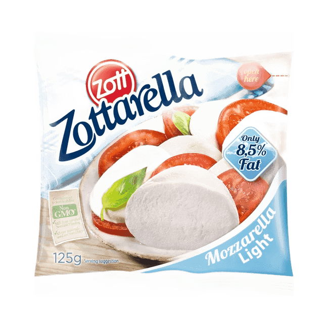 ZOTT ZOTTARELLA LIGHT 125G