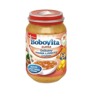 BOBOVITA ZUPKA ROSÓŁ CIELE RYŻ 190G