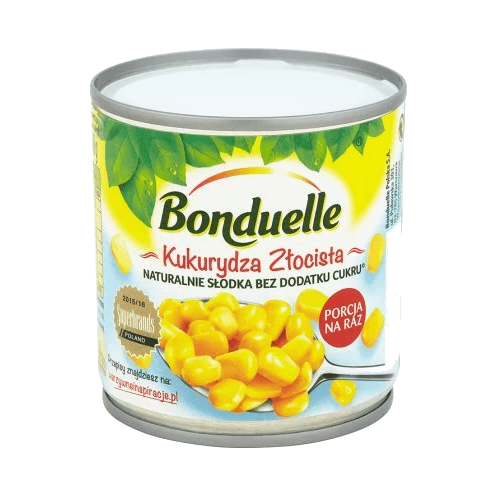 BONDUELLE KUKURYDZA ZŁOCISTA 170G