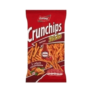 LORENZ CRUNCHIPS STICKS KETCHUP 70G