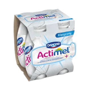 DANONE ACTIMEL NATURALNY 4X100G