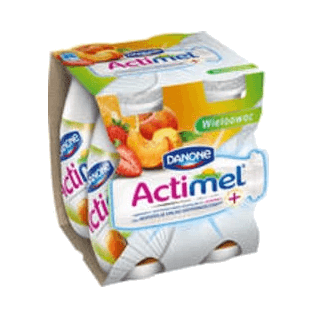 DANONE ACTIMEL WIELOOWOCOWY 4X100G