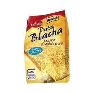DELECTA CIASTO DUŻA BLACHA DROŻ.600G