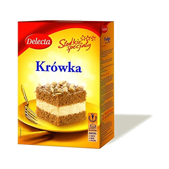 DELECTA CIASTO KRÓWKA 530G