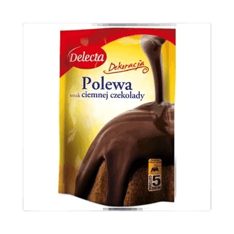 DELECTA POLEWA CZEKOLADOWA TWARD.100
